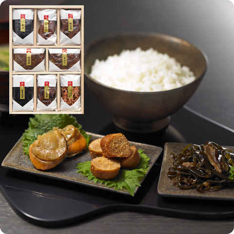 白佃煮詰合せ8種入AS-8