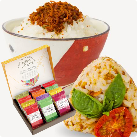 世界のふりかけ詰合せ12袋入W12